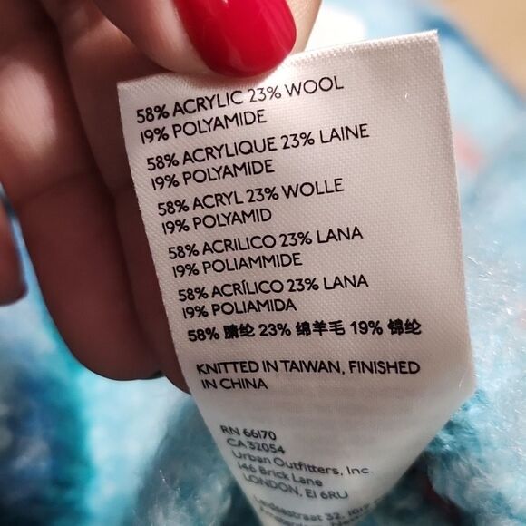 Free People Mosaic Sky Combo Sweater - Picture 4 of 5